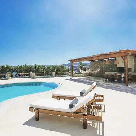 Villa Extravagant Mykonos - 8 Bedrooms - Anisia - Stunning Sea Views - Kanalia *